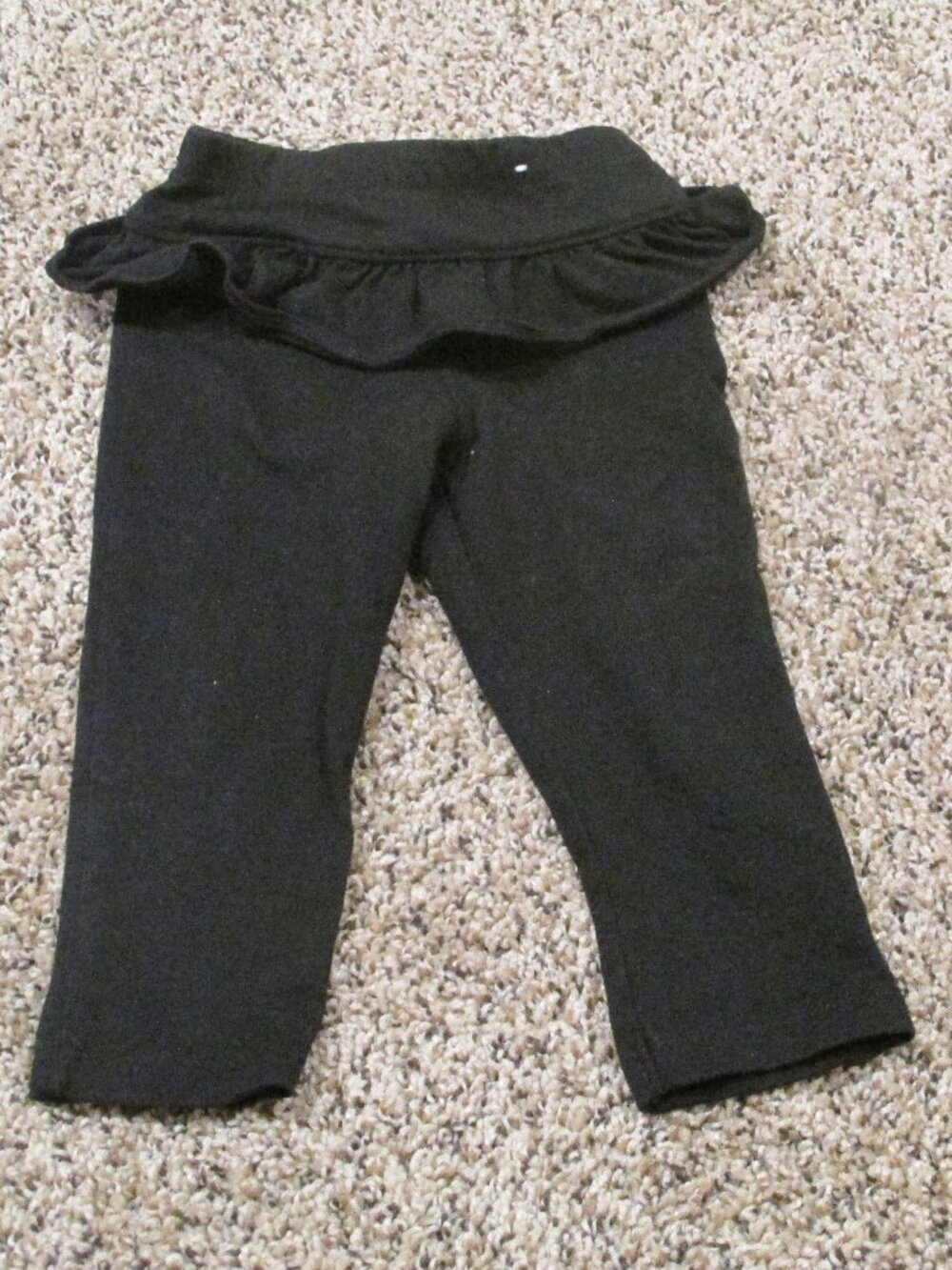 Garanimals Pull On Sweatpants Toddler Girls 18M Black Elastic Jogger Bottoms